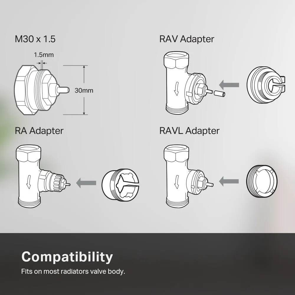 Kasa Smart Thermostatic Radiator Valve Starter Kit