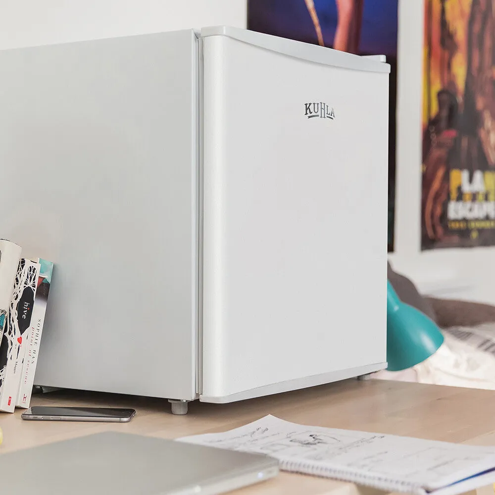 Kuhla KTTF0E4W 43L Table Top Mini Fridge, White