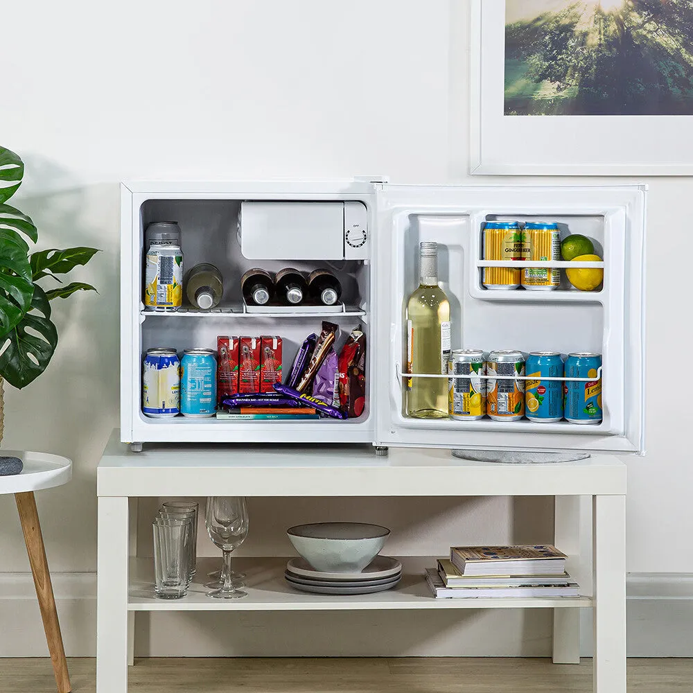 Kuhla KTTF0E4W 43L Table Top Mini Fridge, White