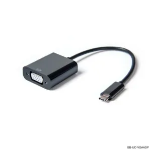 Laser 15cm USB-C to VGA Adaptor