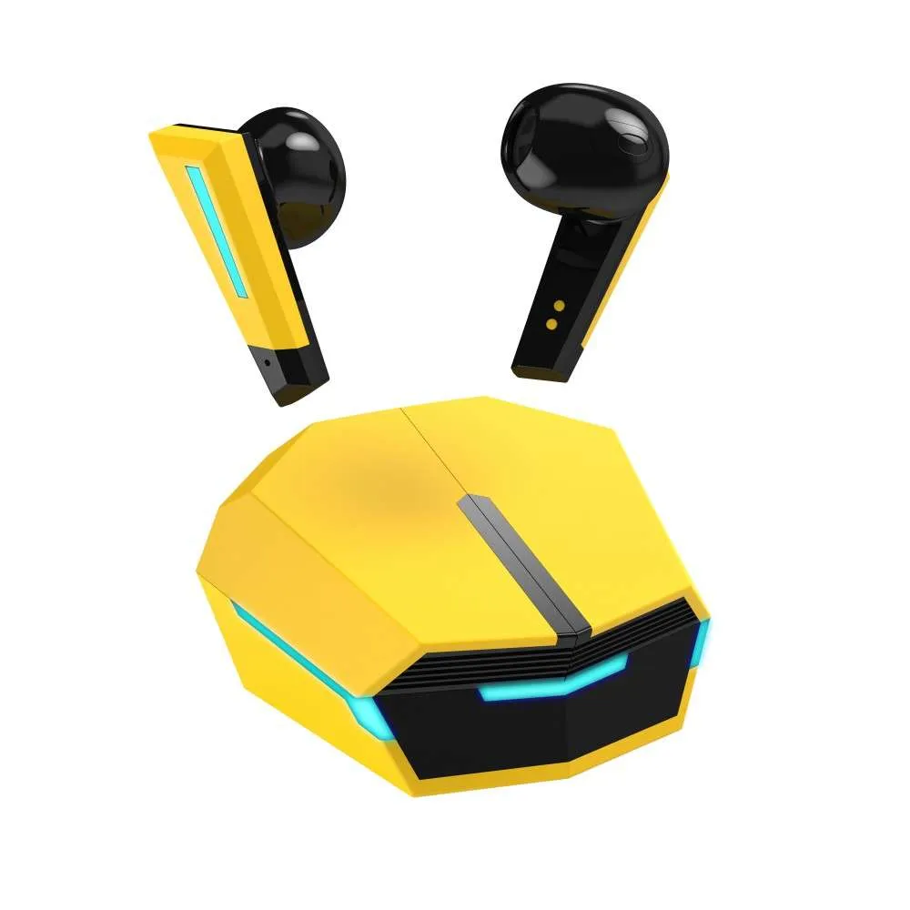 Laser Kids TWS Gaming Earphone Pro-Yellow