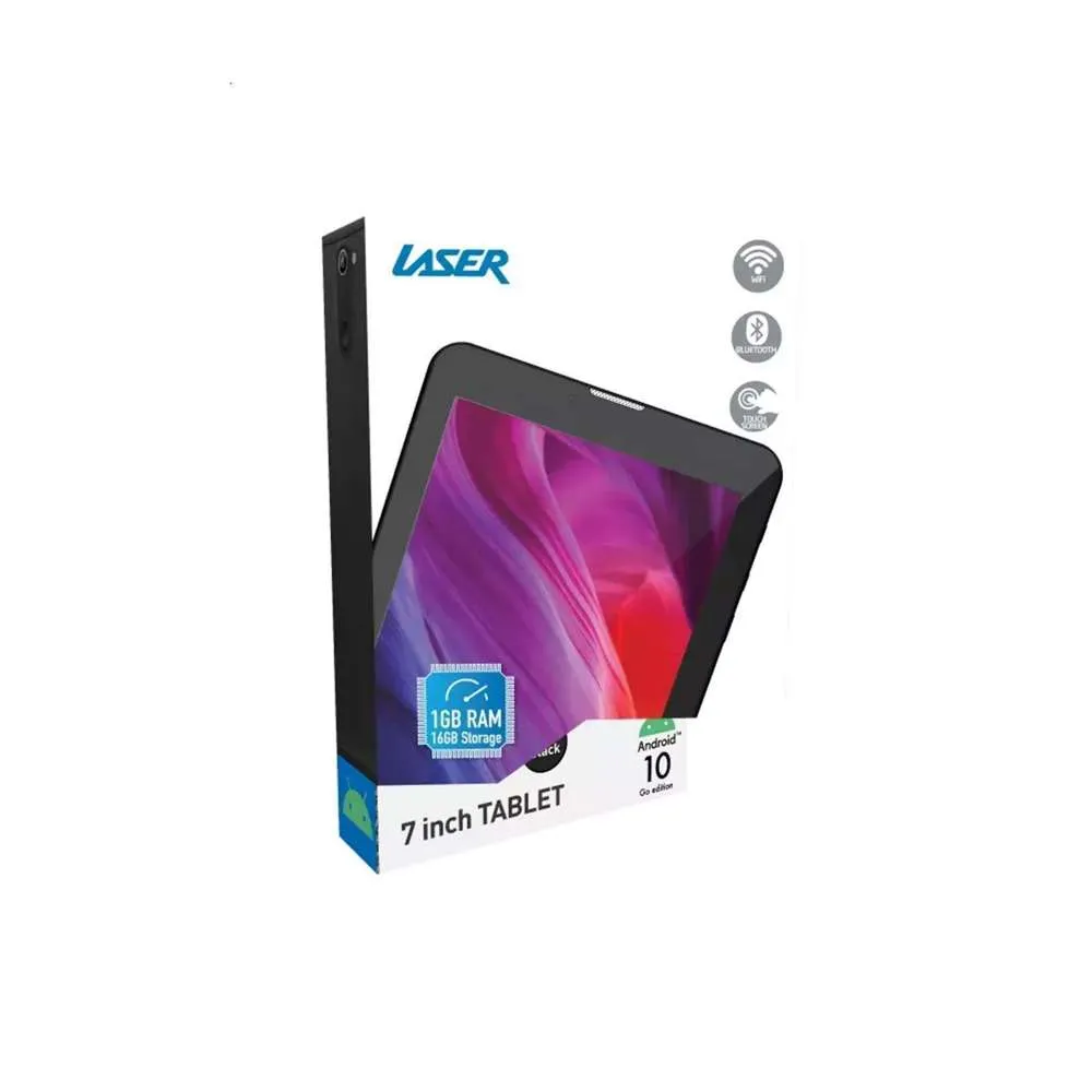 Laser Tab MID 785 7" Quad Core 16/1GB 2MP 2000mAh Black