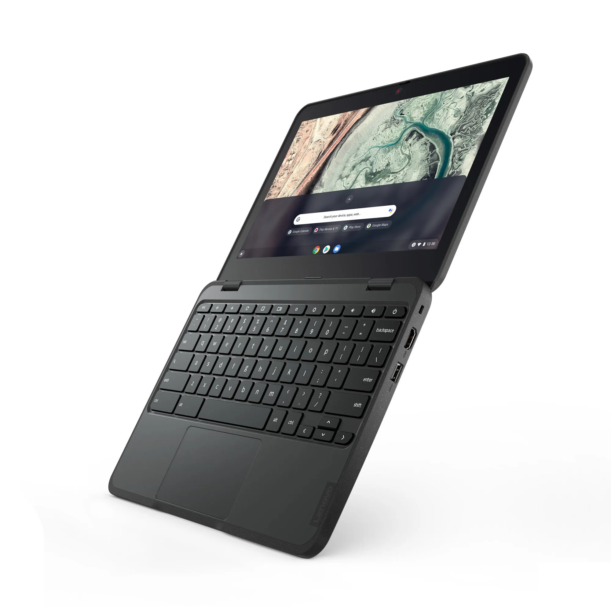Lenovo 100e G3 11.6" Chromebook - Intel Celeron N4500, 4GB RAM, 64GB eMMC, ChromeOS, Grey