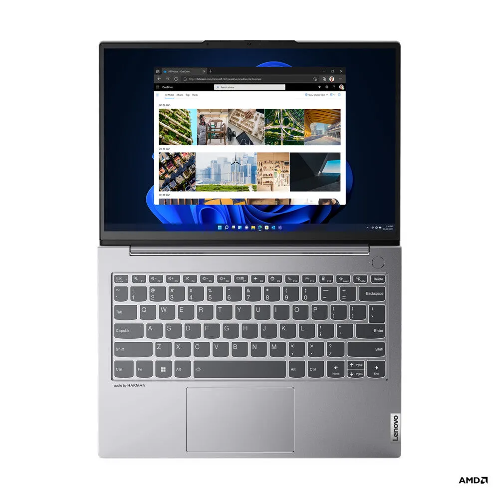 Lenovo ThinkBook 13s G4 13.3" Laptop - AMD Ryzen 5 6600U, 8GB RAM, 256GB SSD, WUXGA, Windows 11 Pro, Grey