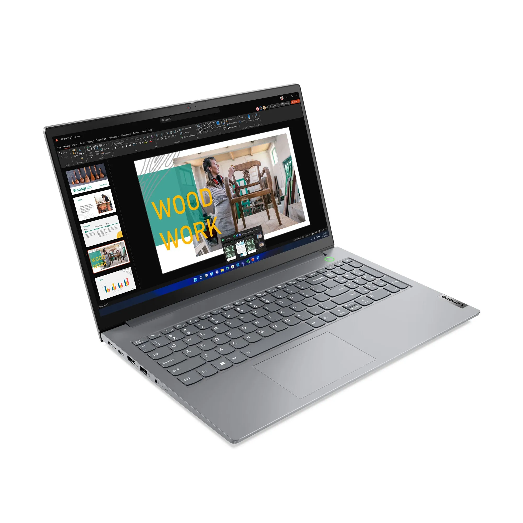 Lenovo ThinkBook 15 G4 15.6" Laptop - Intel Core i5-1235U, 8GB RAM, 256GB SSD, Windows 11 Pro, Grey