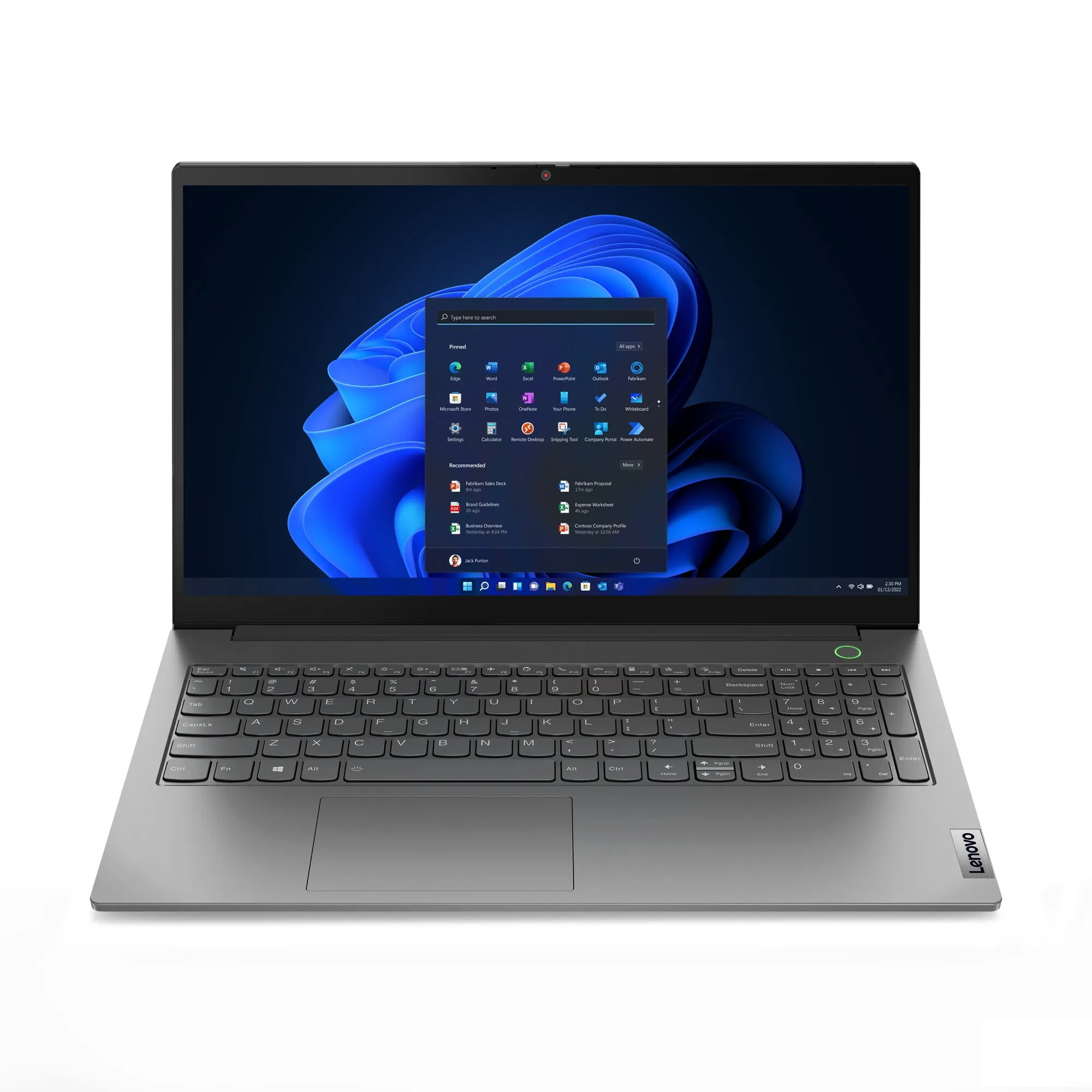 Lenovo ThinkBook 15 G4 15.6" Laptop - Intel Core i5-1235U, 8GB RAM, 256GB SSD, Windows 11 Pro, Grey