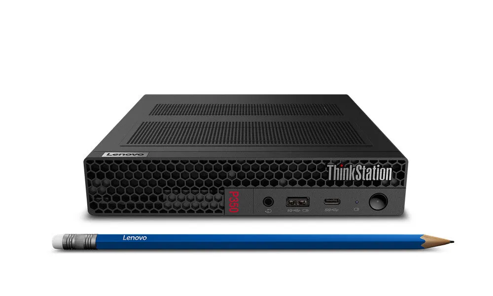 Lenovo ThinkStation P350 Intel Core i9 i9-11900T 16 GB DDR4-SDRAM 512 GB SSD NVIDIA T600 Windows 10 Pro Mini PC Workstation Black