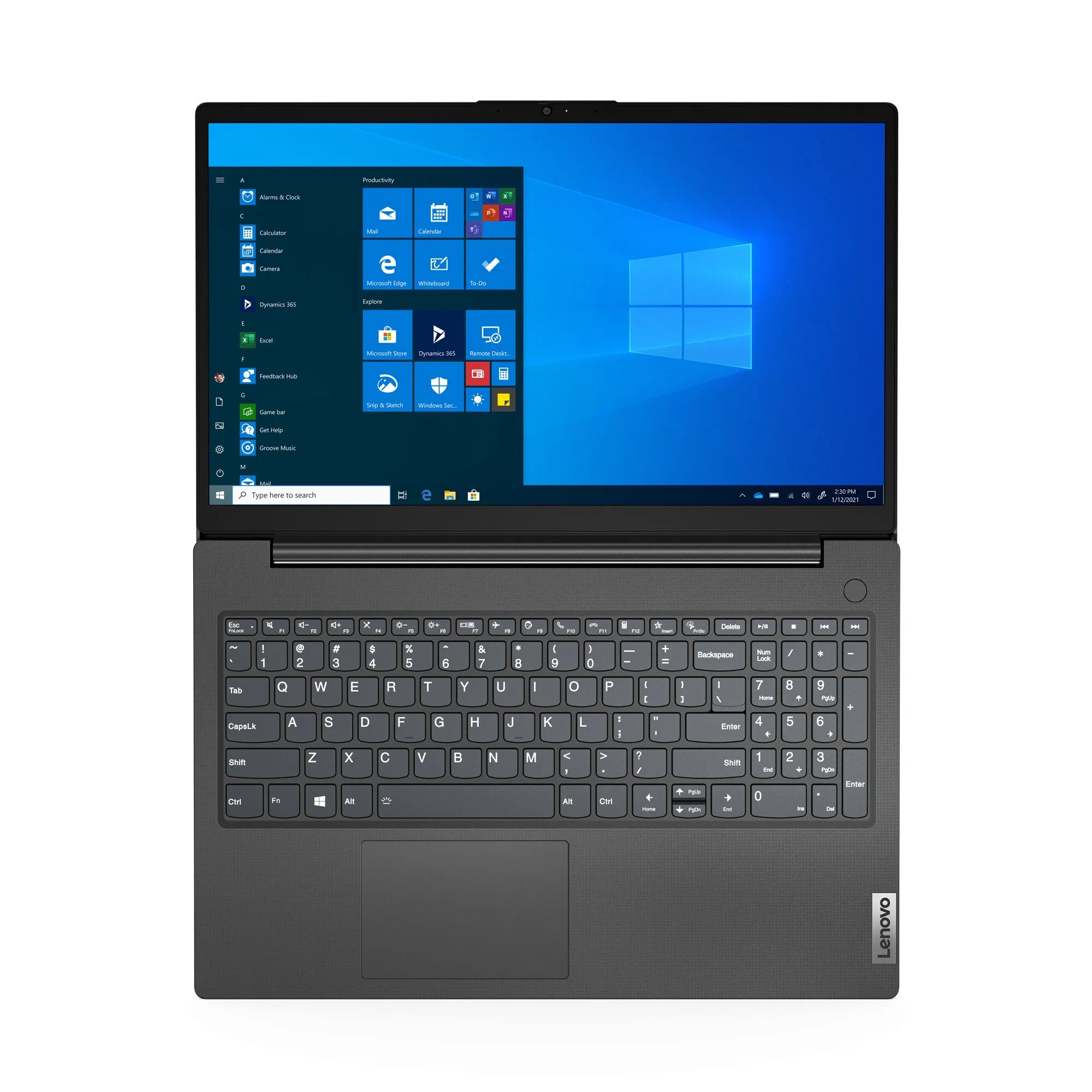Lenovo V15 15.6" Laptop - Intel Core i7-1165G7, 8GB RAM, 512GB SSD, Windows 11 Pro, Black