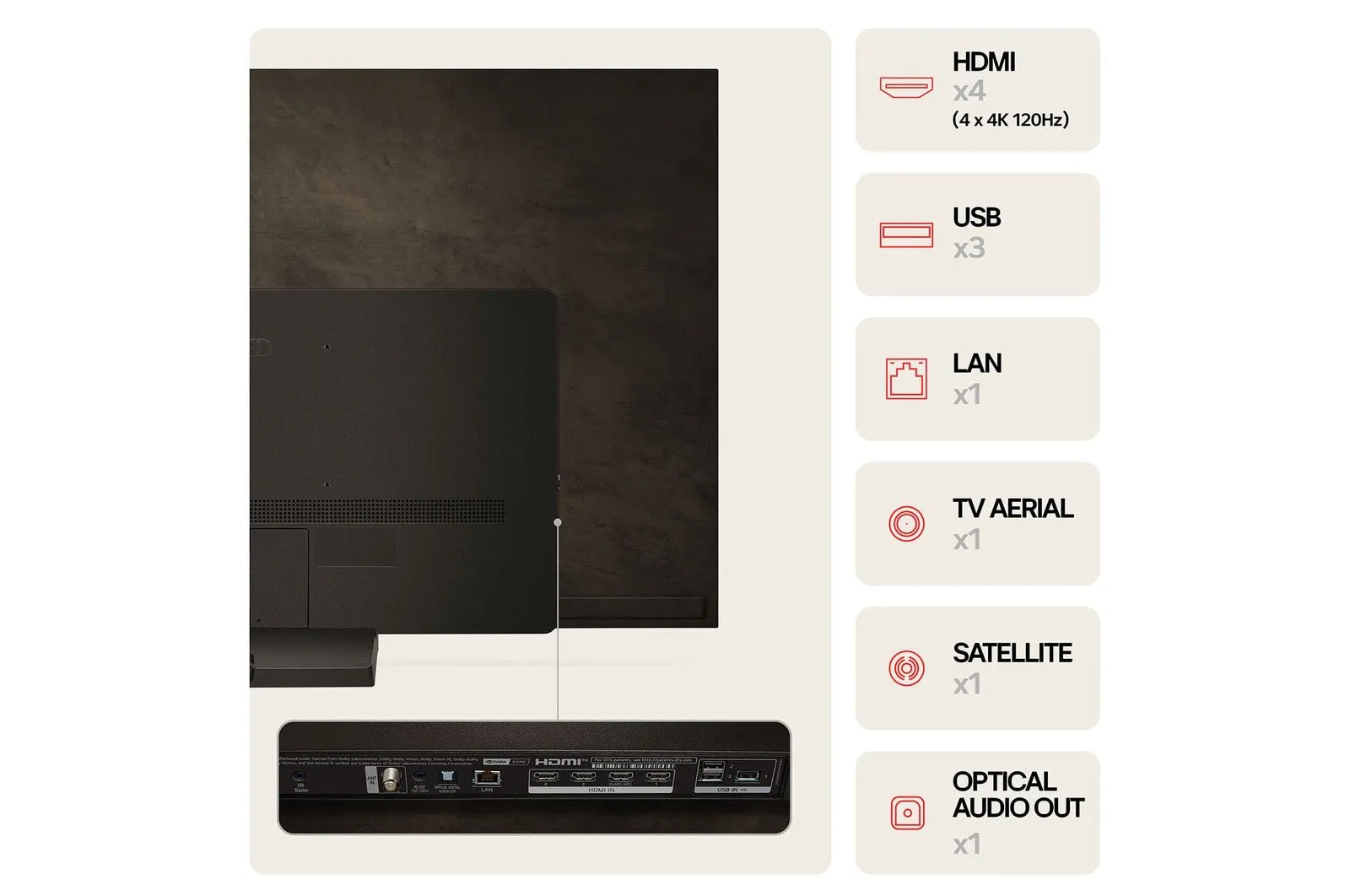 LG 42 Inch C4 OLED TV | OLED42C44LA.AEK