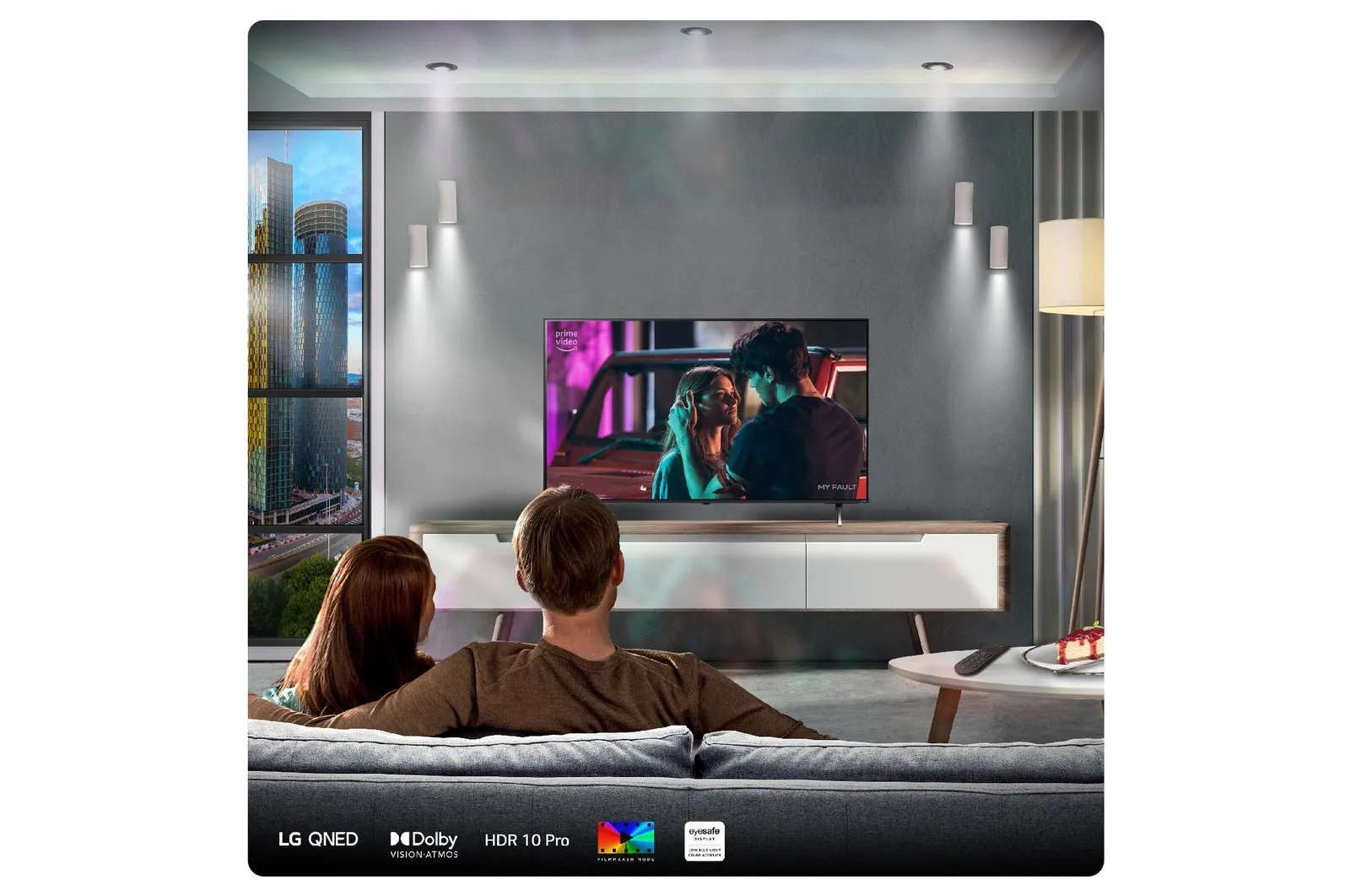 LG 43 Inch QNED80 QNED TV | 43QNED80T6A.AEK