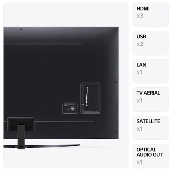 LG 43" UR81 4K Ultra HD Television (2023) | 43UR81006LJ.AEK