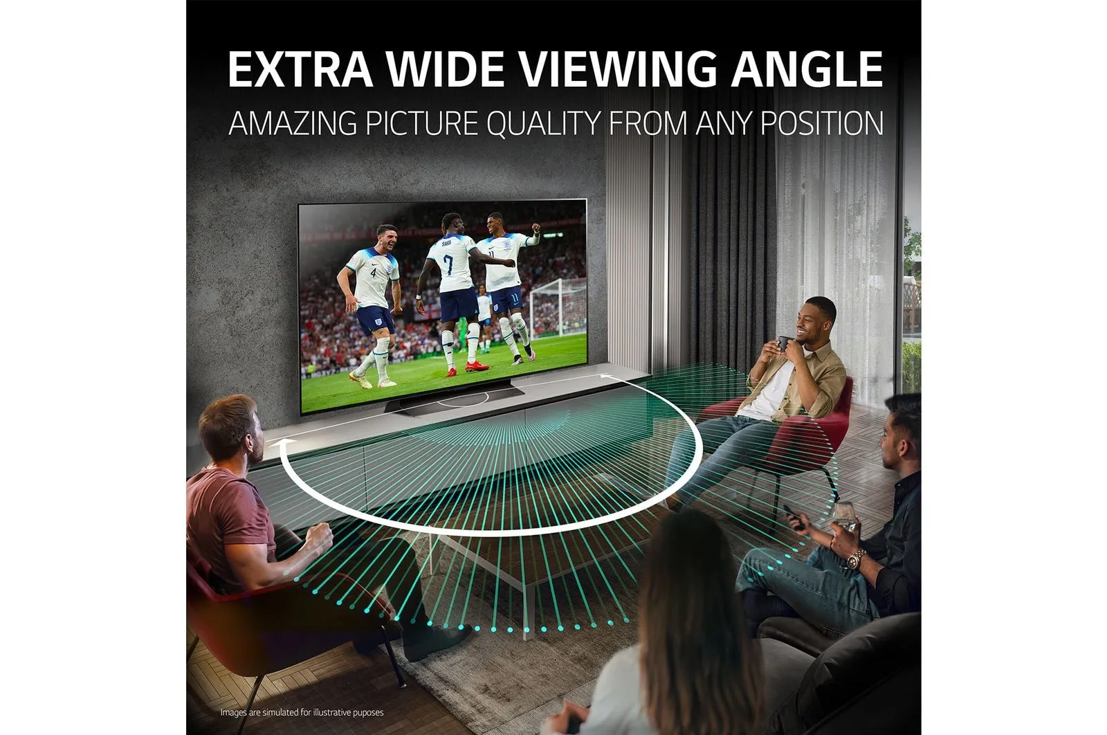 LG 48 Inch C4 OLED TV | OLED48C44LA.AEK