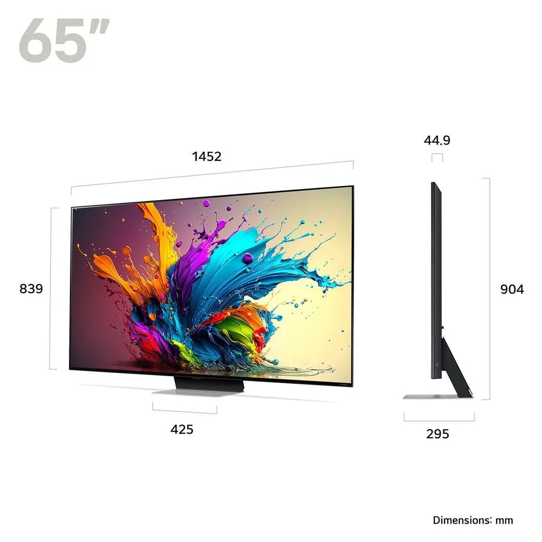 LG 65 Inch QNED91 QNED TV (2024) | 65QNED91T6A.AEK