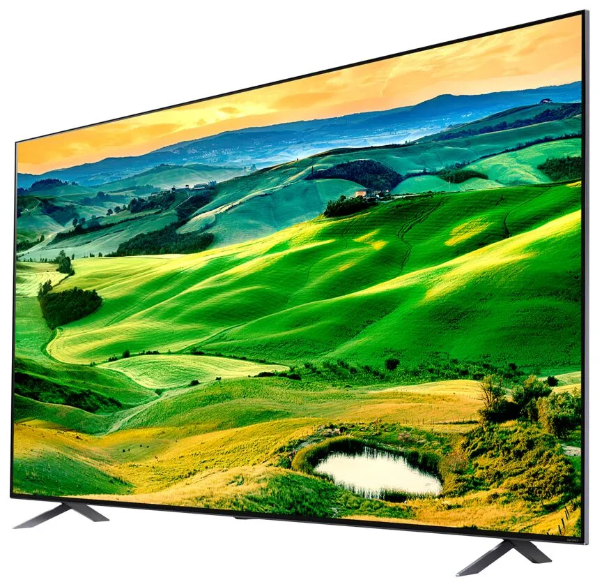 LG 75" 4K QNED 120Hz Smart TV with ThinQ AI - 75QNED80UQA