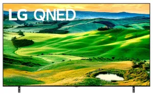 LG 75" 4K QNED 120Hz Smart TV with ThinQ AI - 75QNED80UQA