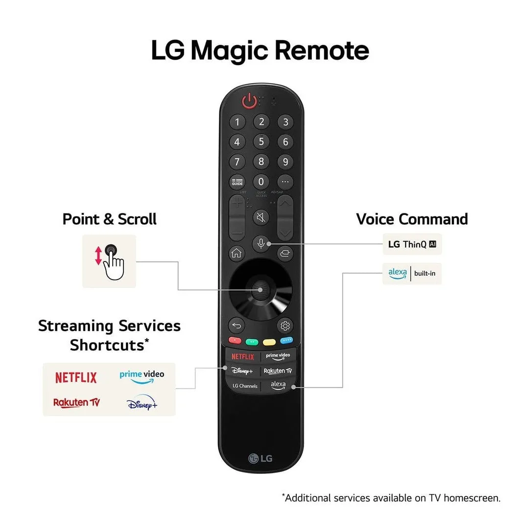 LG 77 Inch B4 OLED 4K Smart TV (2024) | OLED77B46LA.AEK