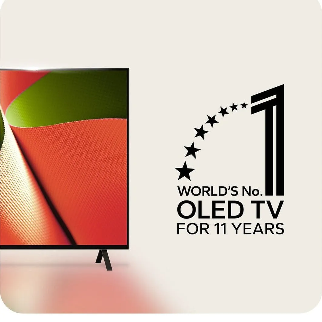 LG 77 Inch B4 OLED 4K Smart TV (2024) | OLED77B46LA.AEK