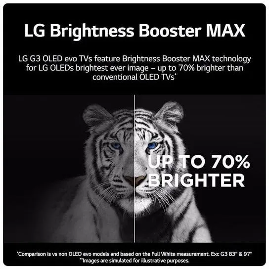 LG 77" G36 OLED EVO 4K Smart Television | OLED77G36LA.AEK