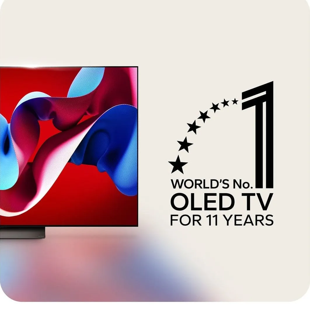 LG 83 Inch C4 OLED TV (2024) | OLED83C44LA.AEK