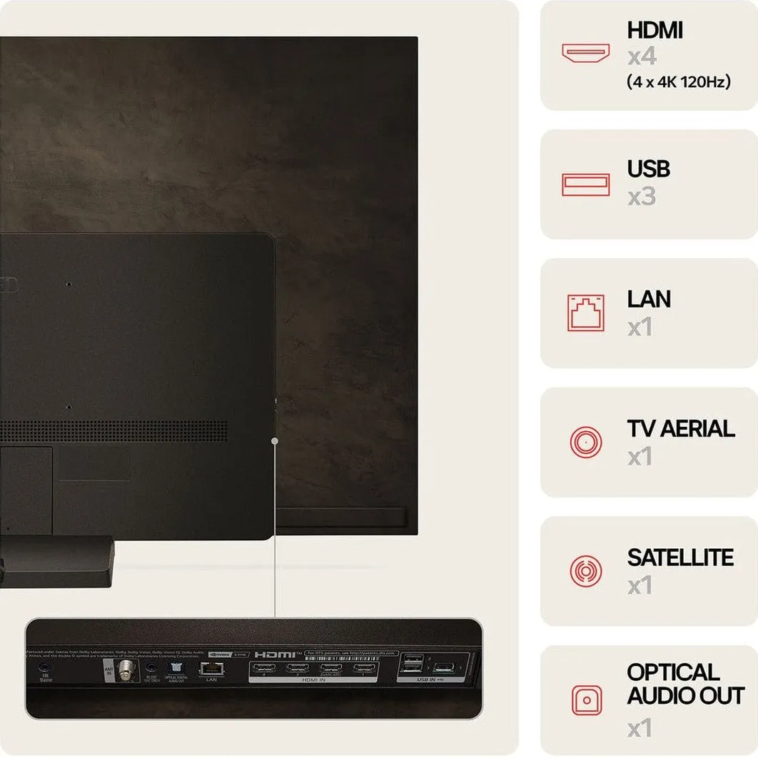 LG 83 Inch C4 OLED TV (2024) | OLED83C44LA.AEK