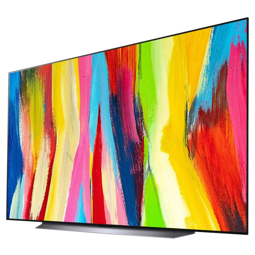 LG 83" 4K OLED evo 120Hz Smart TV with ThinQ AI - OLED83C2PUA