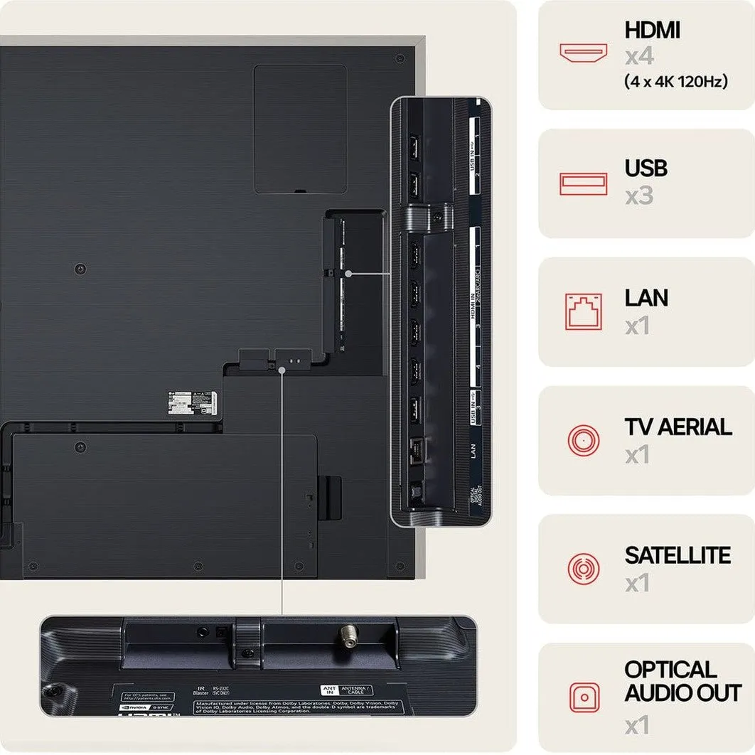 LG 97 Inch G4 OLED TV (2024) | OLED97G45LW.AEK