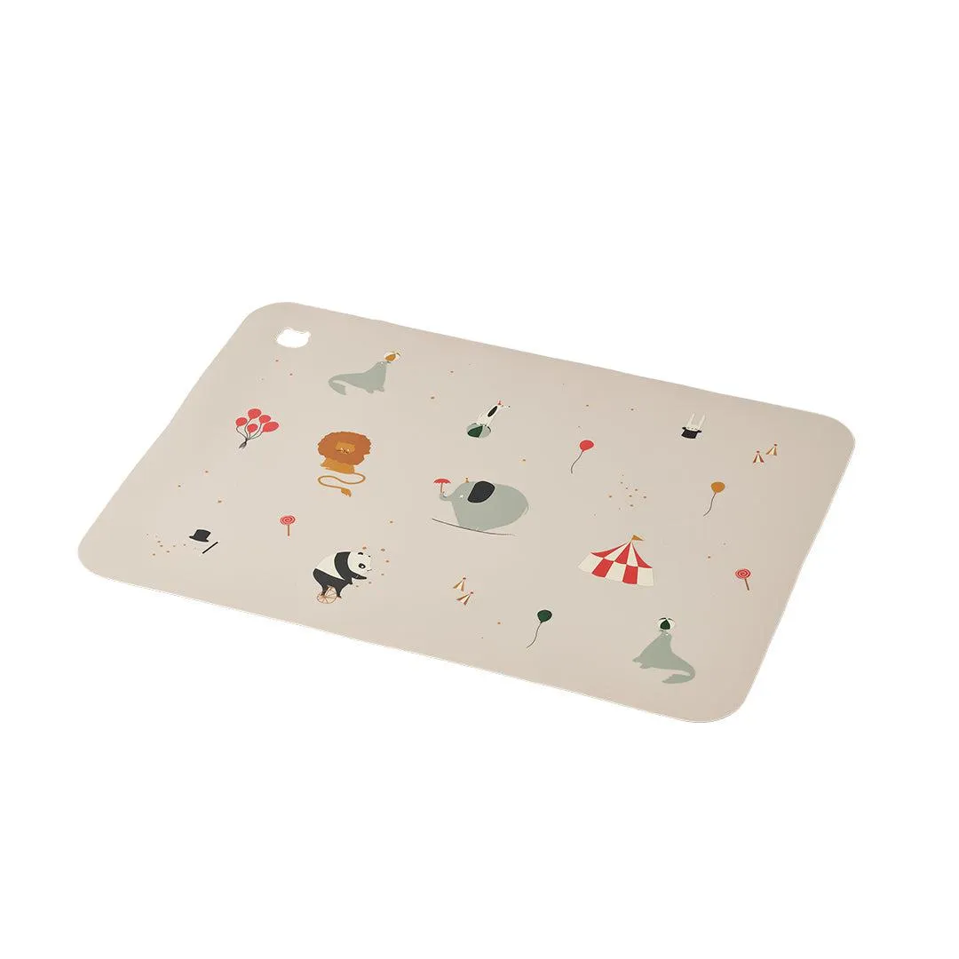 Liewood Jude Printed Placemat - Circus / Sandy