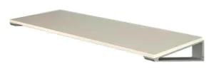 Loca Knax Shoe Rack 60 Cm, White/Aluminium