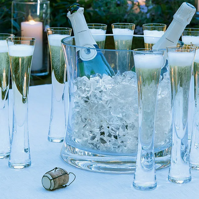 Lsa | Moya Champagne Bucket & 6 Champagne Flutes