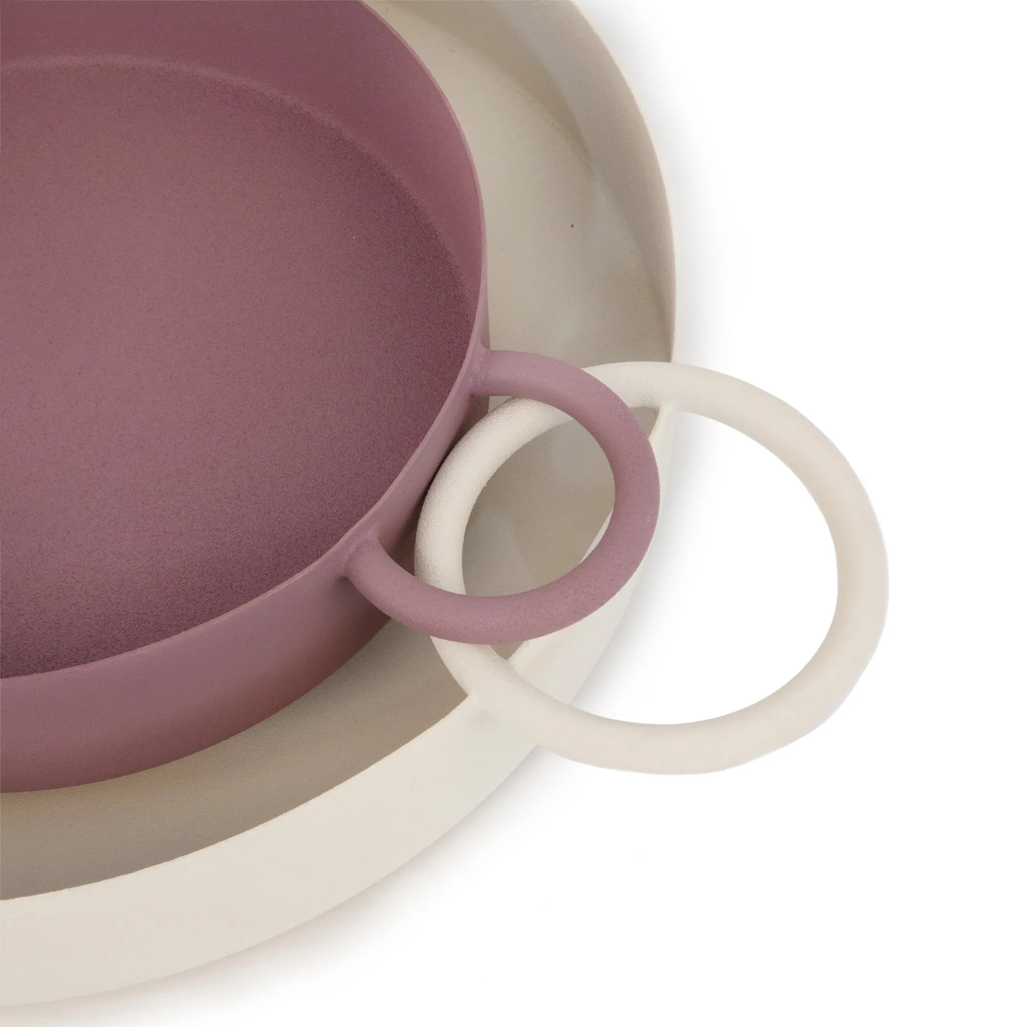 Luxe Collection Circular Tray | Beige | 42cm