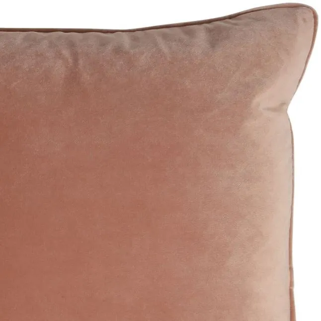 Luxe Matt Velvet Cushion | Putty Pink | 50x50cm