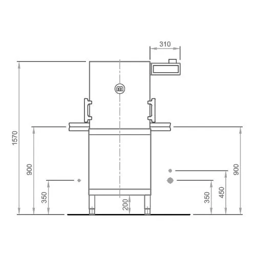 Meiko M-iClean HM Hood Passthrough Dishwasher
