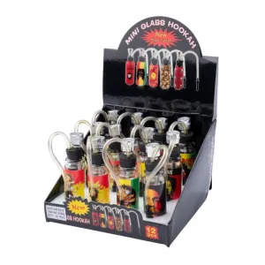 Mini bongs de vidrio