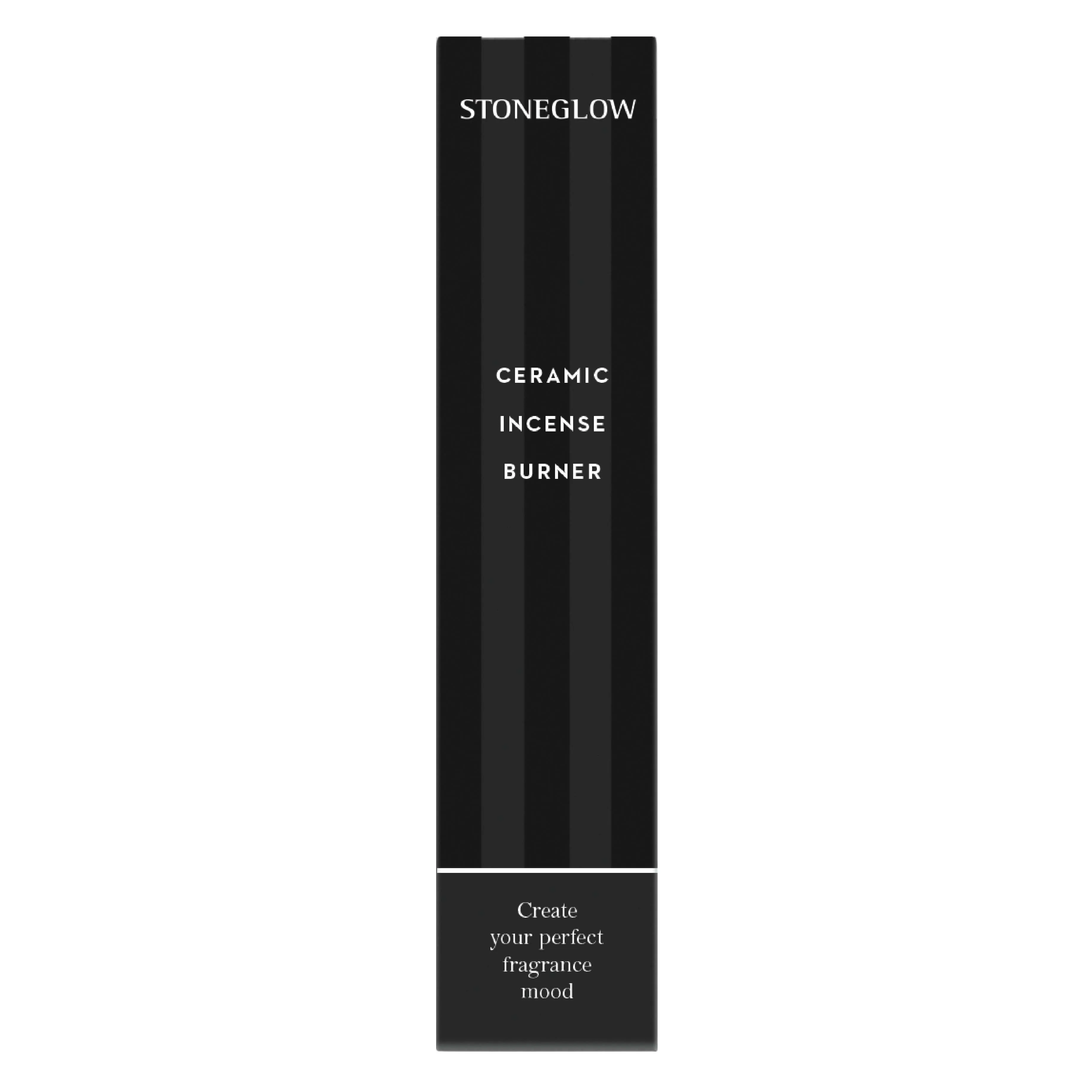 Modern Classics Ceramic Incense Holder | Black