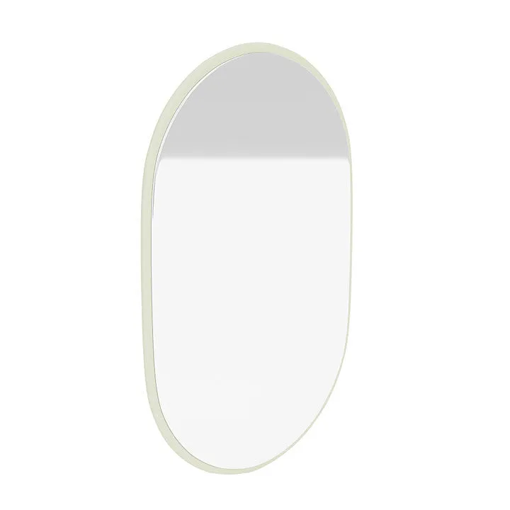 Montana Look Oval Mirror, Pomelo Green