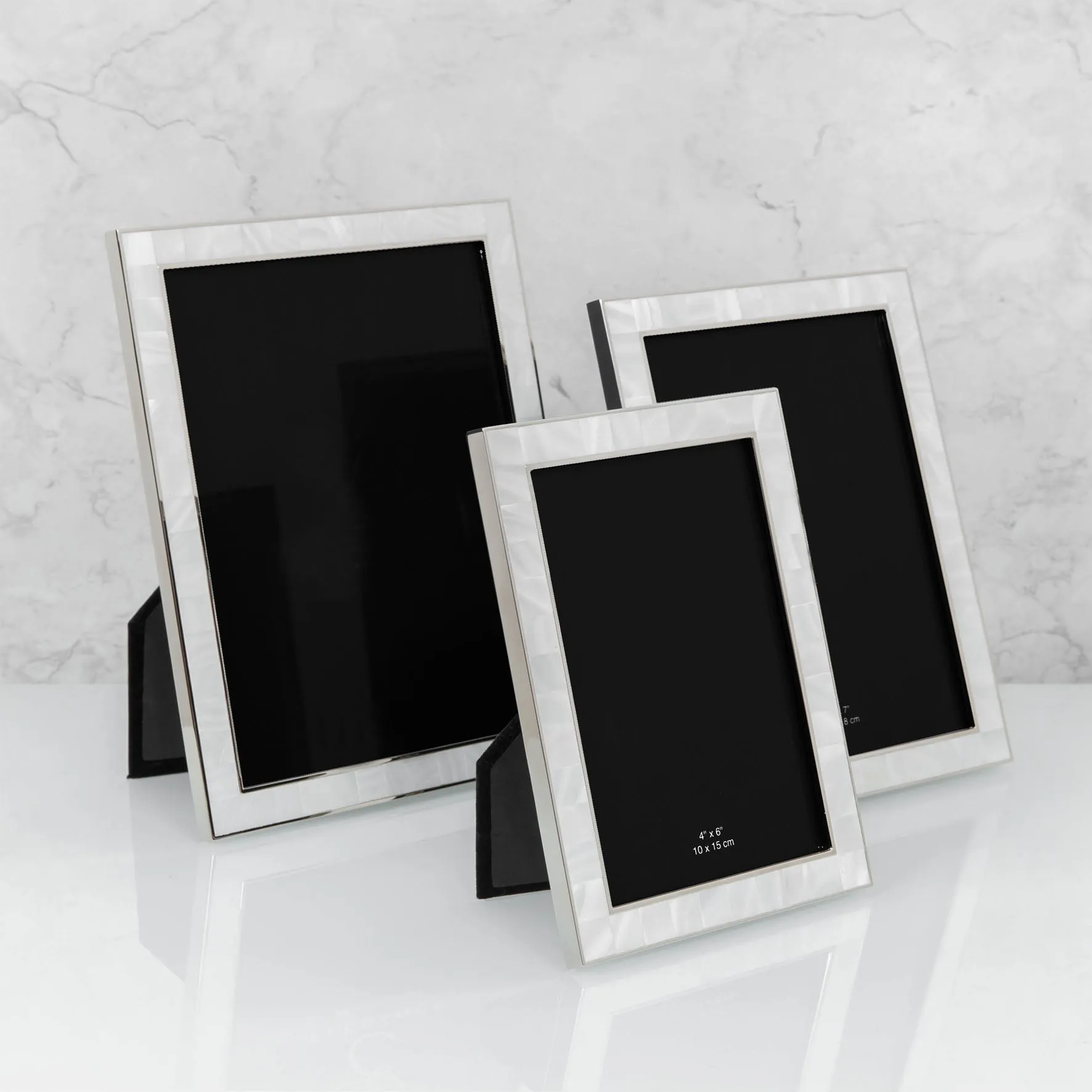 Mother of Pearl Photo Frame with Gift Box | 6 x 8"