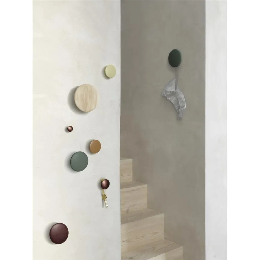 Muuto The Dots Hook Metal Pale Blue Metal ø 5 Cm, Pale Blue