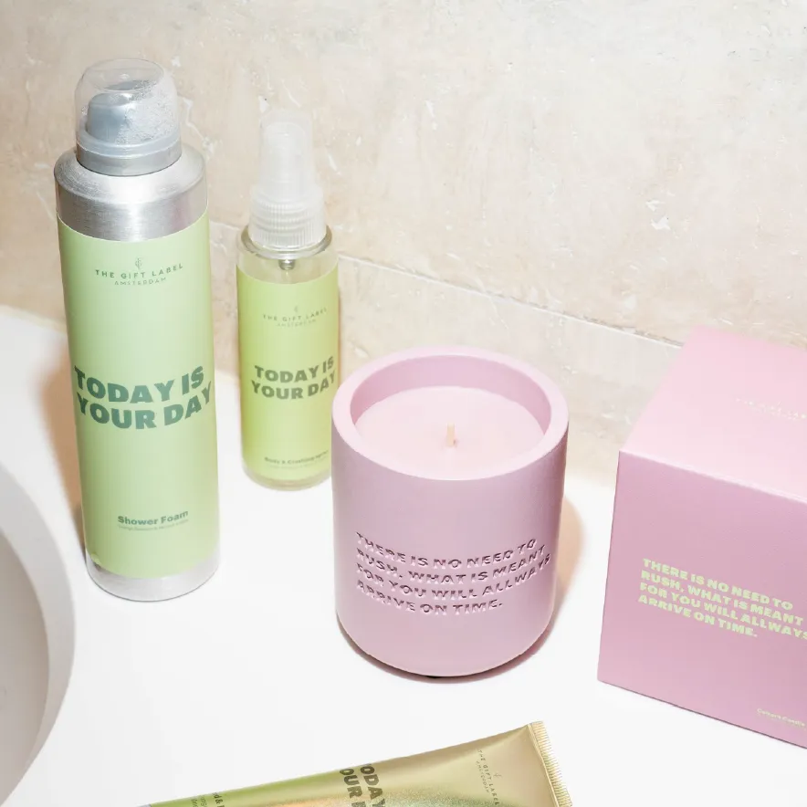 'No Need To Rush' Cement Candle | Studio Collection | 170g