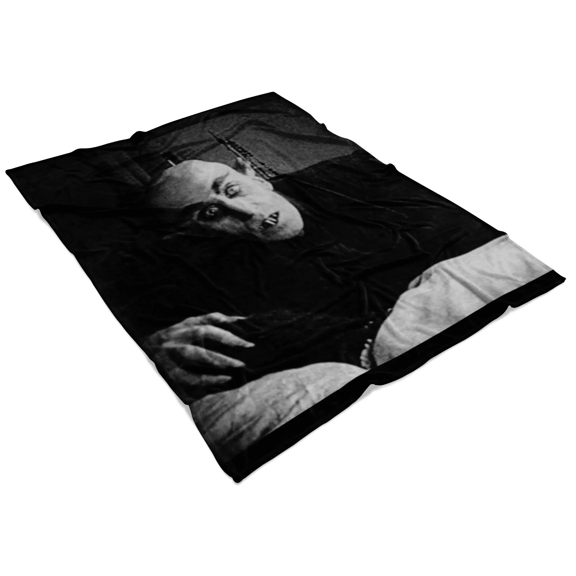 Nosferatu Vampyre Fleece Blanket