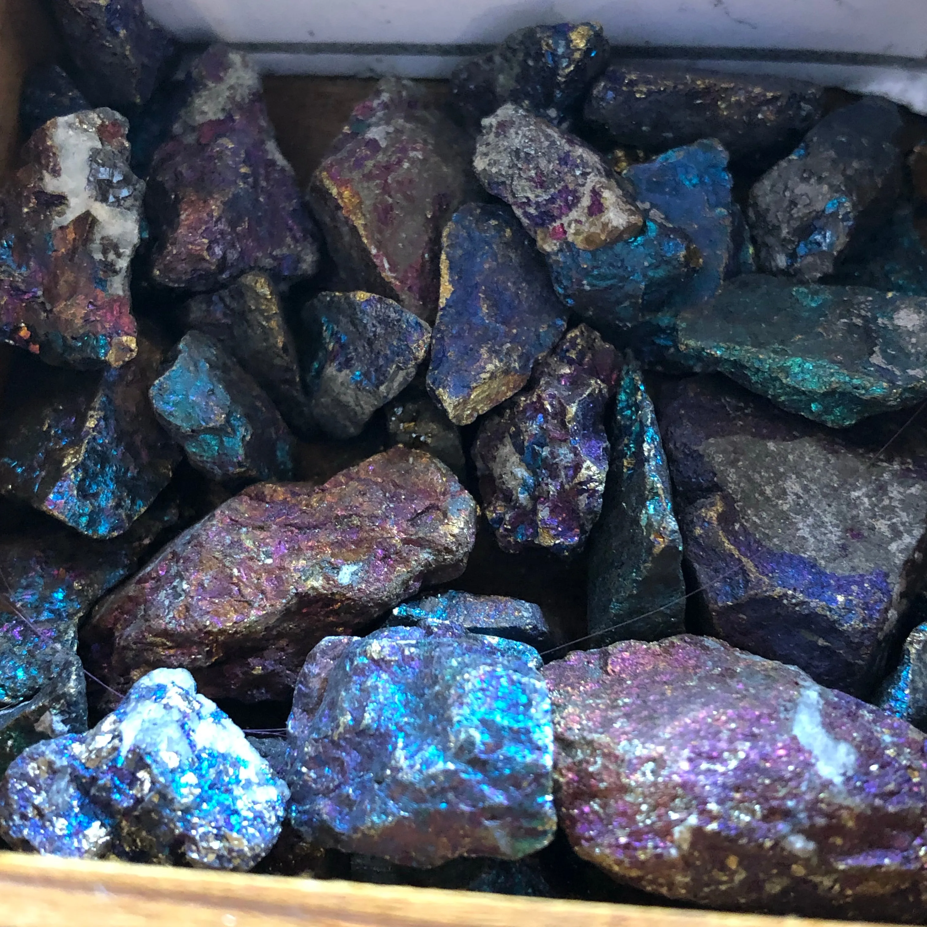 Peacock Ore - Tumble Stone