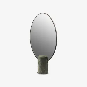 Polspotten | Oval Marble Mirror