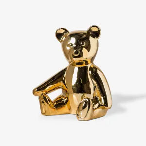 Polspotten | Teddy Moneybox Gold