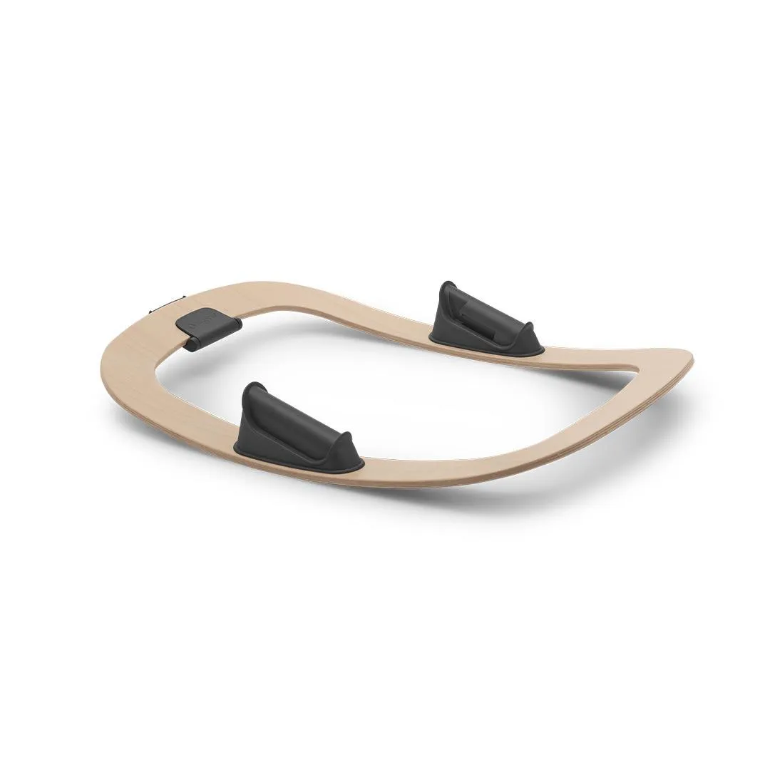 [Preloved] - Bugaboo Giraffe Highchair Rocker Frame - Neutral Wood