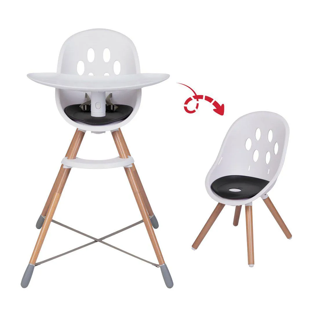 [Preloved] Phil & Teds Poppy Highchair - Wooden - Black