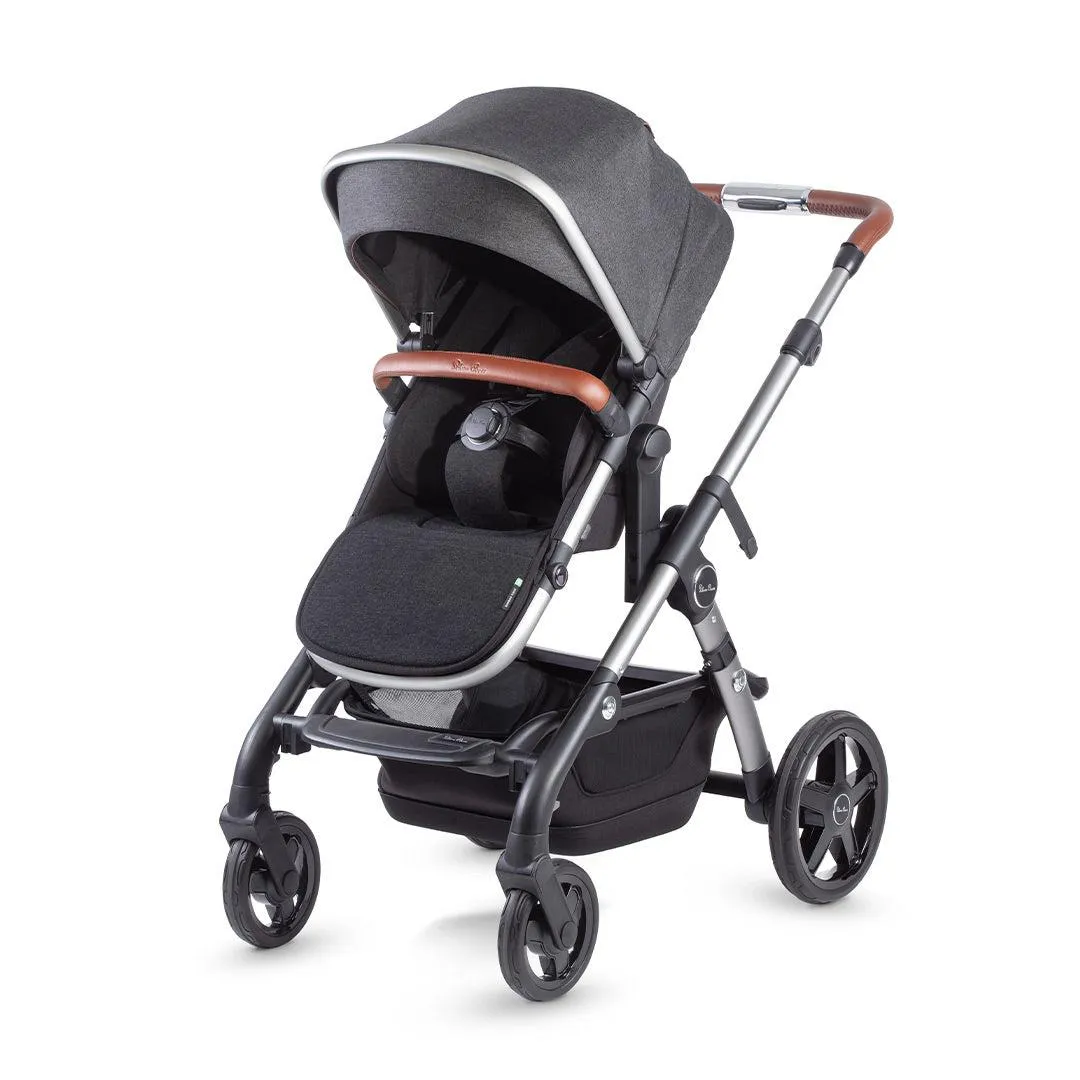 [Preloved] Silver Cross Wave 21 Pushchair - Charcoal
