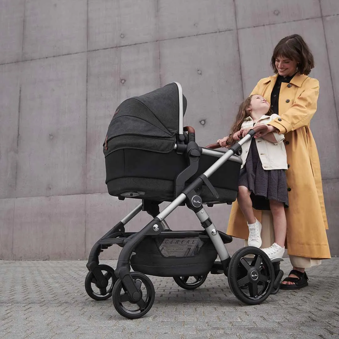 [Preloved] Silver Cross Wave 21 Pushchair - Charcoal