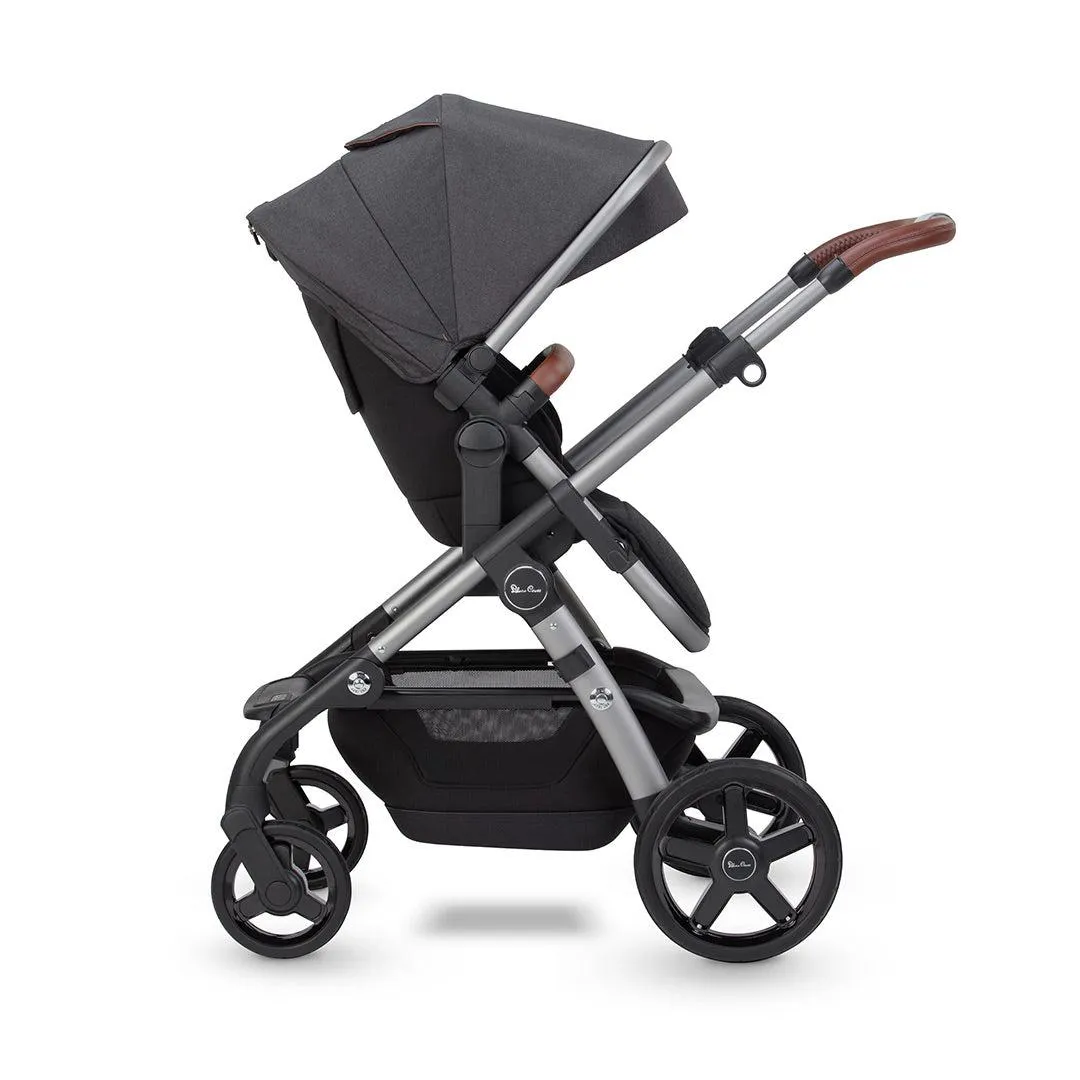 [Preloved] Silver Cross Wave 21 Pushchair - Charcoal