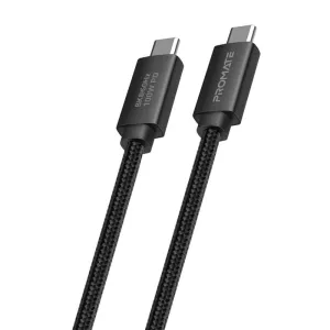 Promate PrimeLink-C40 USB-C to USB-C Data & Charge Cable 2M Black