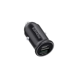 Promate Travel Adapter 2000W AC 18W USB-C 15W USB-C 3 USB-A Ports