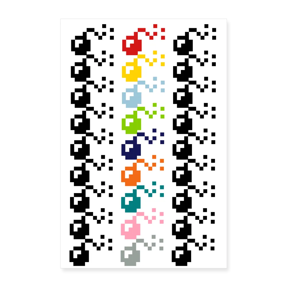 RAINBOW BOMB Poster 24x36